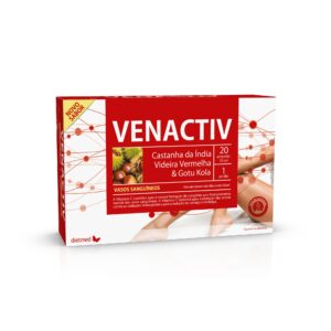 melhor circulação - Venactiv 20 Ampolas - Dietmed