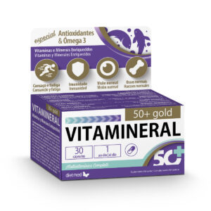 Energia Sênior - Vitamineral 50+Gold 30 Capsulas - Dietmed