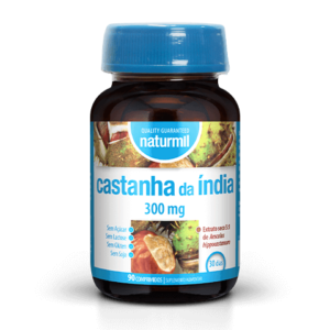 Circulação e Varizes - NATURMIL CASTANHA DA ÍNDIA 300 MG