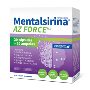 Equilíbrio mental e cerebral - Mentalsirina AZ Rx Force