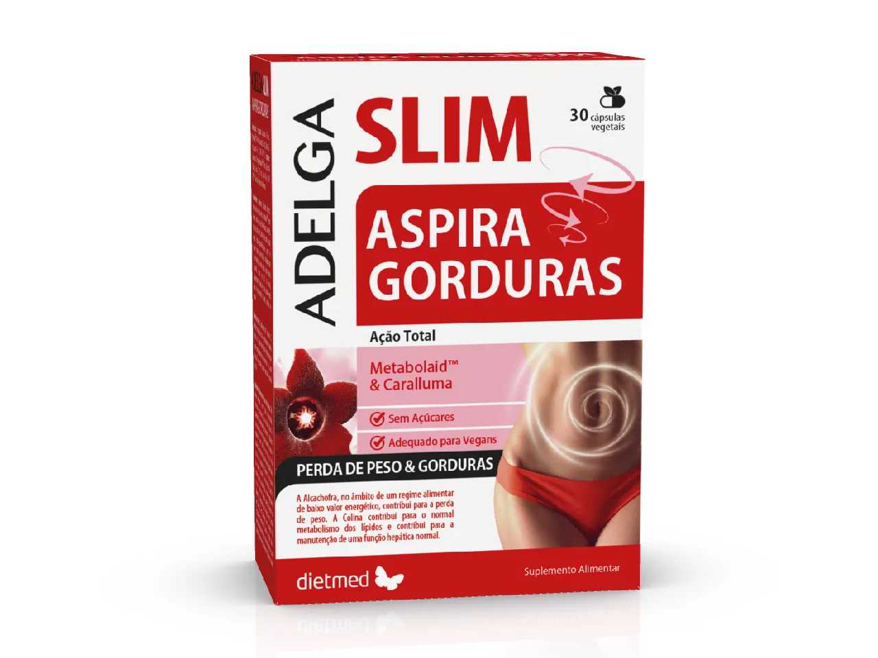 Adelgaslim Aspira Gorduras Dietmed 30 Capsulas