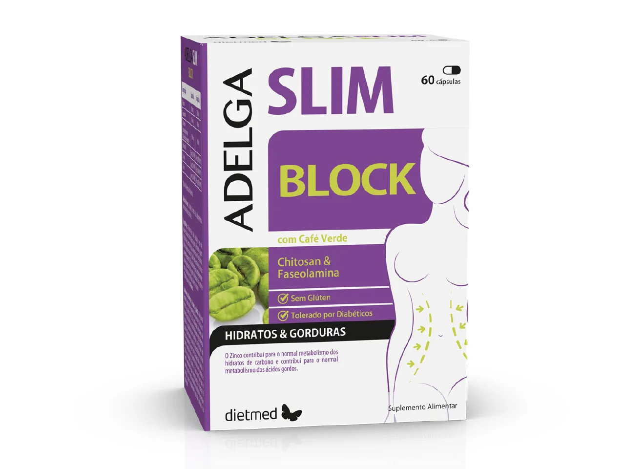 Adelgaslim Block Dietmed 60 Capsulas