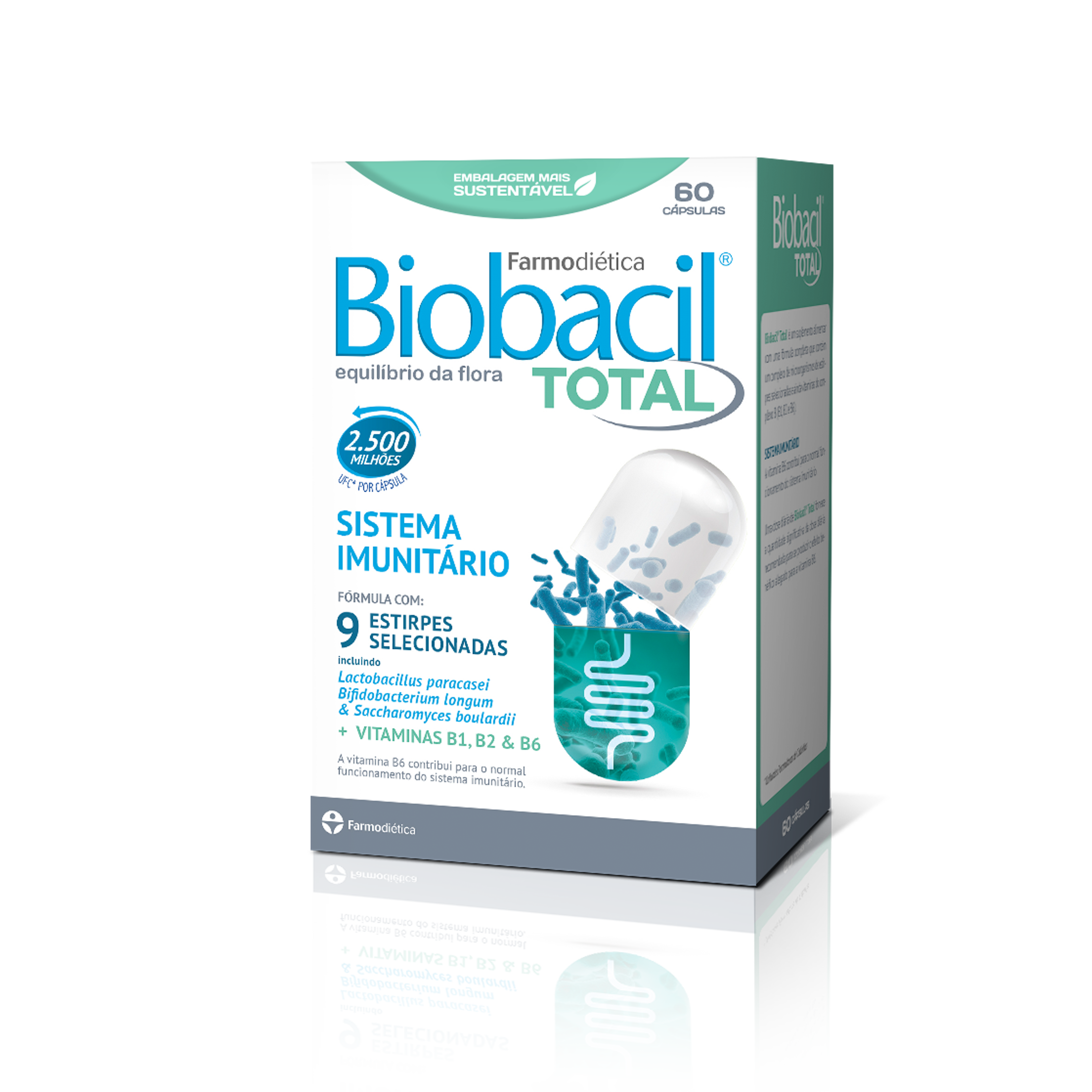 Biobacil Total Farmodietica 60 Comprimidos