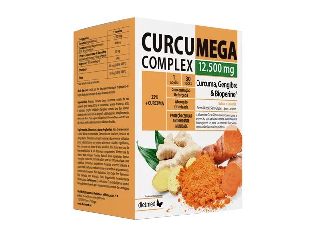 Curcumega Complex 12500mg Dietmed 30 Sticks