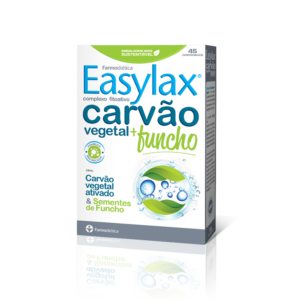 Easylax Carvao Vegetal Funcho Farmodietica 45 comprimidos