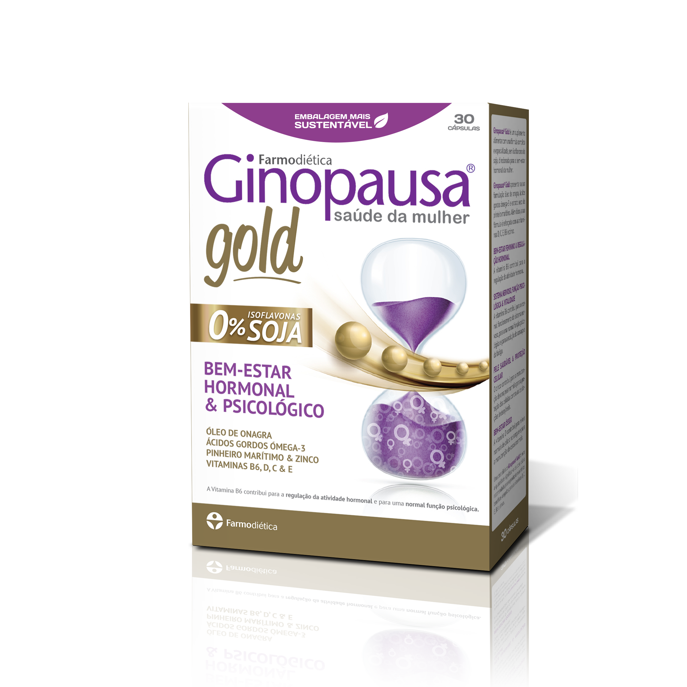 Ginopausa Gold Farmodietica 30 Capsulas