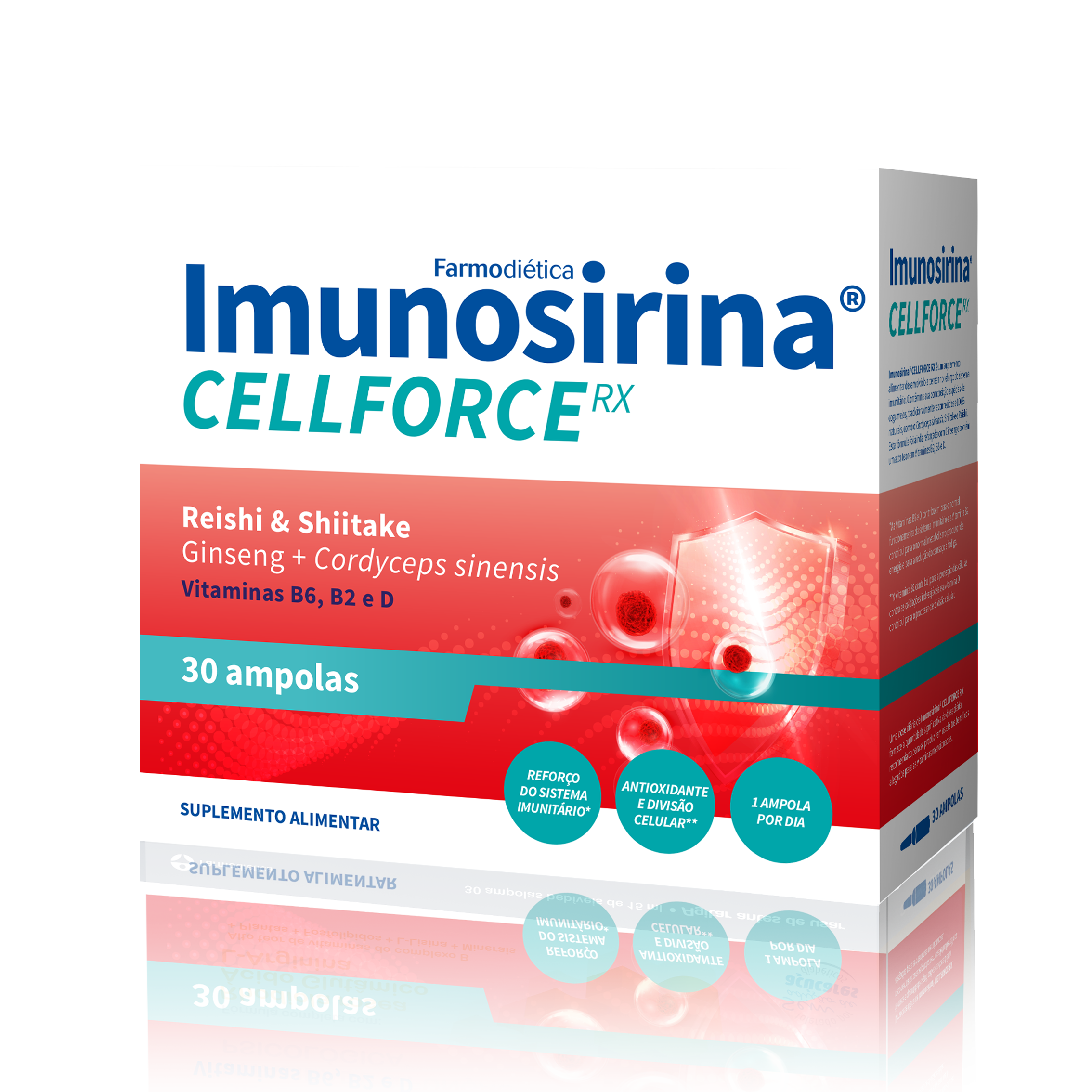 Imunosirina CellFORCE Farmodietica 30 Ampolas