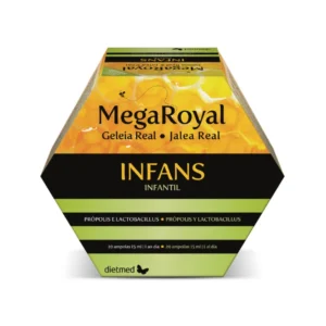 Mega Royal Infans Dietmed 20 Ampolas