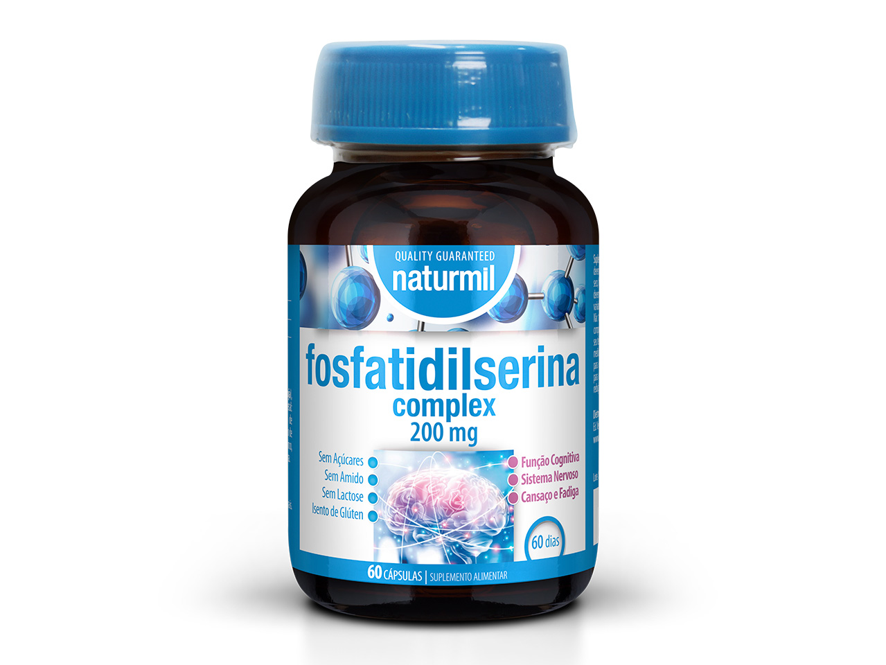 Naturmil Fosfatidilserina Complex 200mg 60 Capsulas