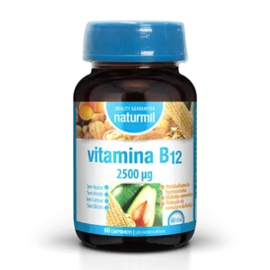 Naturmil Vitamina B12 2500µg 60 Comprimidos
