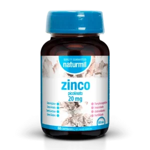 Naturmil Zinco Picolinato 20mg 60 comprimidos