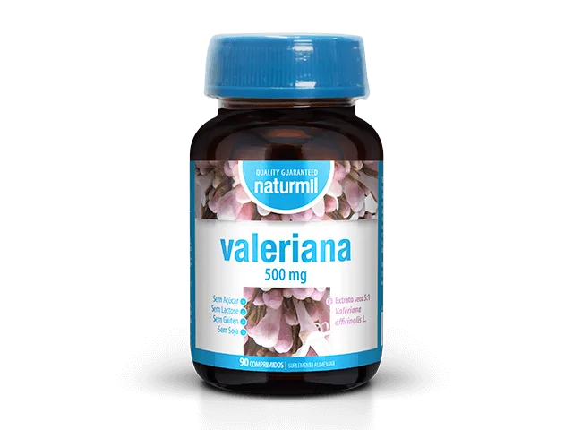 Valeriana 500mg Naturmil 90 Comprimidos