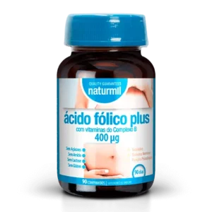 Acido Folico Plus 400mcg Naturmil 90 Comprimidos