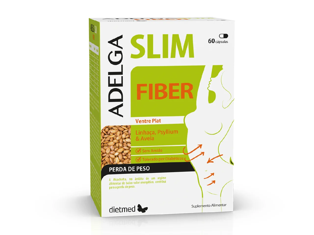 Adelgaslim Fiber Dietmed 60 Capsulas