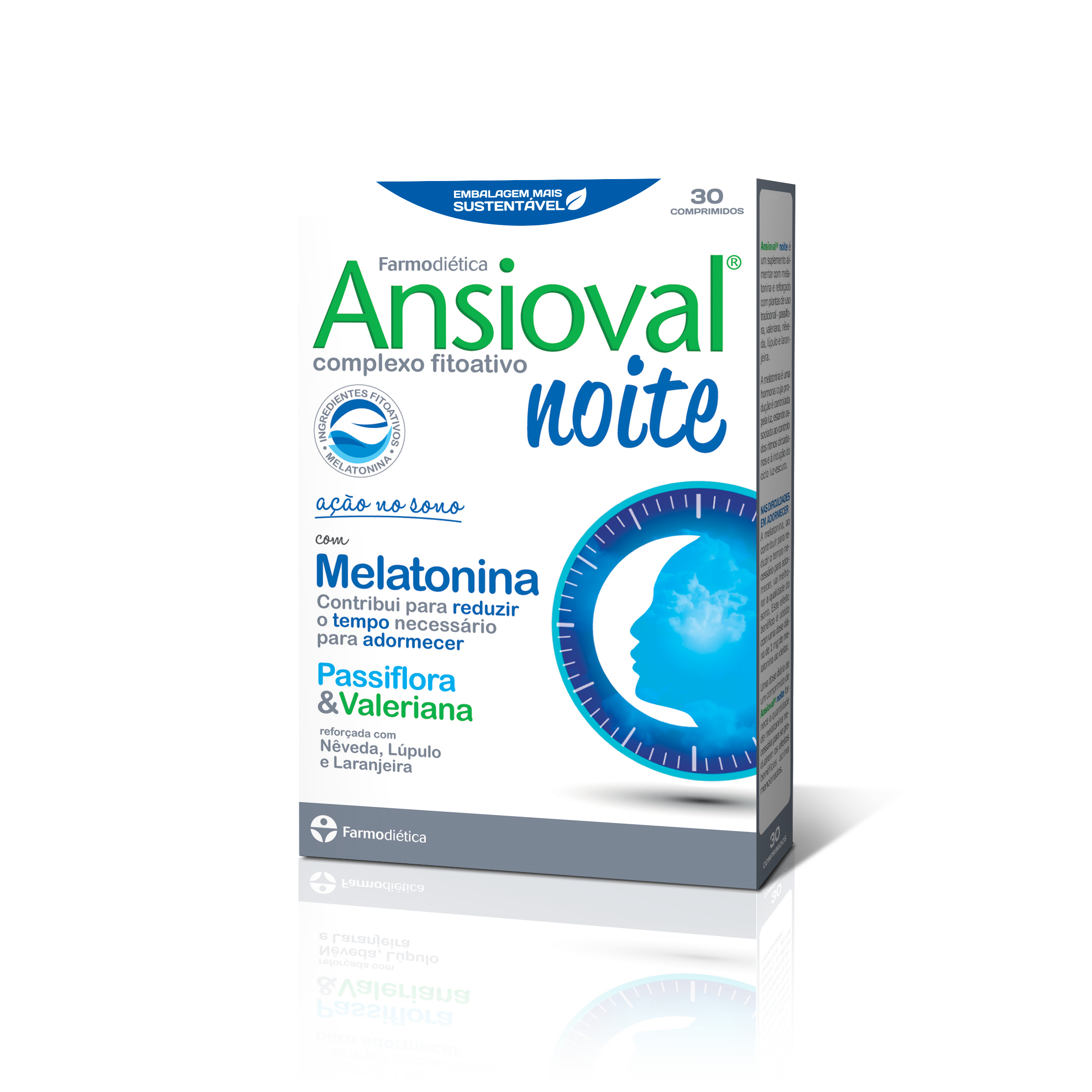 Ansioval Noite Farmodietica Ansiedade Sono e Jet Lag