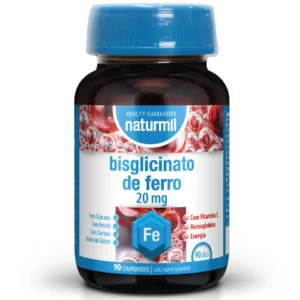 Bisglicinato Ferro 20mg Naturmil 90 Comprimidos