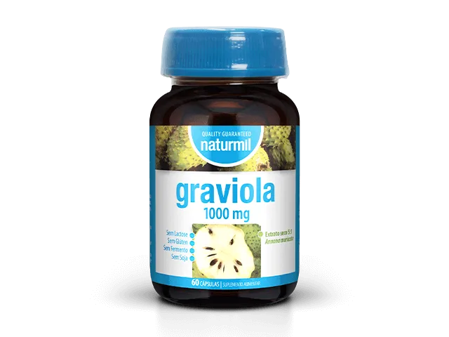 Graviola 1000mg Naturmil 60 Capsulas