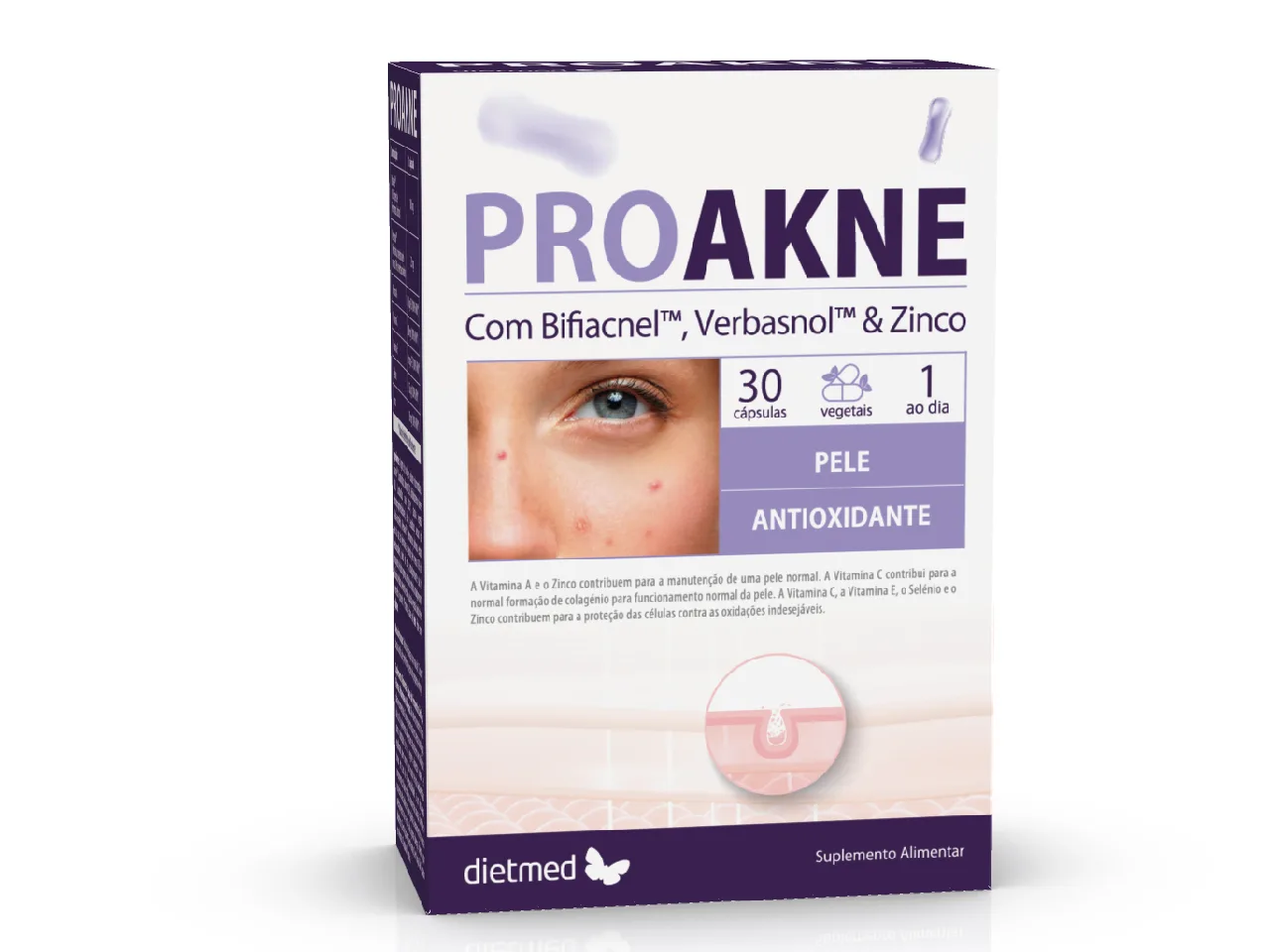 ProAkne Dietmed 30 Capsulas