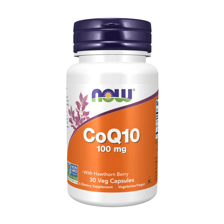 NOW CoQ10 100mg 30 Cápsulas