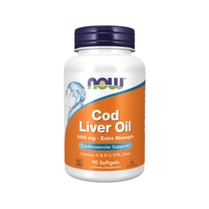 Cod Liver Oil Extra Strength 1000mg NOW