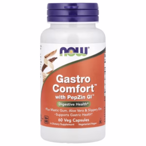NOW Gastro Comfort PepZin GI 60 Cápsulas