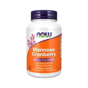 Mannose Cranberry NOW 90 Capsulas