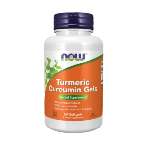 Turmeric curcumin gels NOW