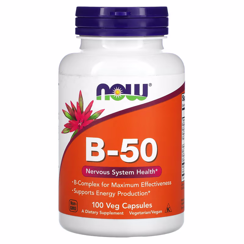 Vitamina B 50 Complex NOW