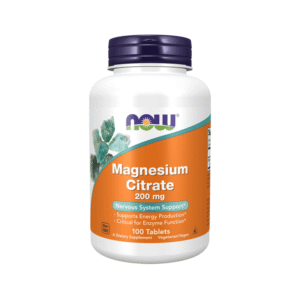 magnesium citrate 200mg NOW